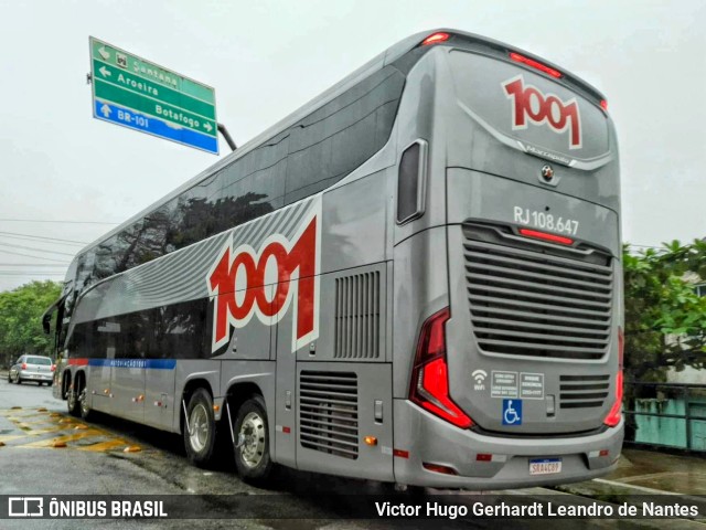 Auto Viação 1001 RJ 108.647 na cidade de Macaé, Rio de Janeiro, Brasil, por Victor Hugo Gerhardt Leandro de Nantes. ID da foto: 11816673.