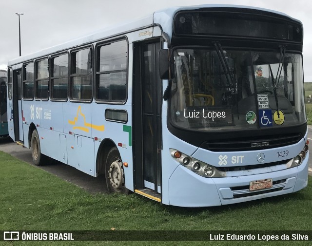SIT Macaé Transportes 1429 na cidade de Macaé, Rio de Janeiro, Brasil, por Luiz Eduardo Lopes da Silva. Número da foto: #11816991.