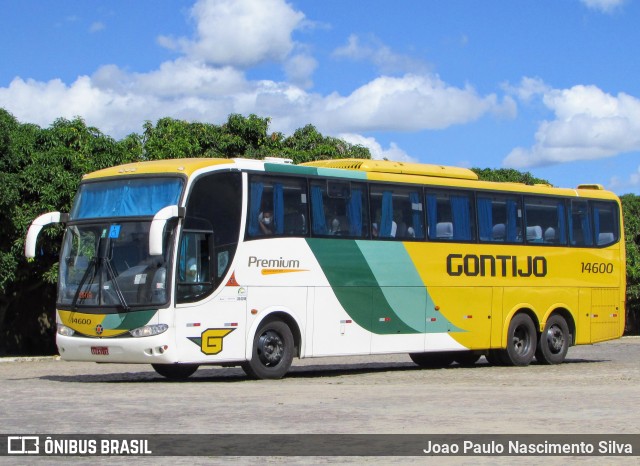 Empresa Gontijo de Transportes 14600 na cidade de Vitória da Conquista, Bahia, Brasil, por Joao Paulo Nascimento Silva. ID da foto: 11822472.