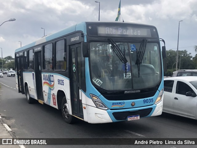 Avanço Transportes 9035 na cidade de Lauro de Freitas, Bahia, Brasil, por André Pietro  Lima da Silva. Número da foto: #11820825.