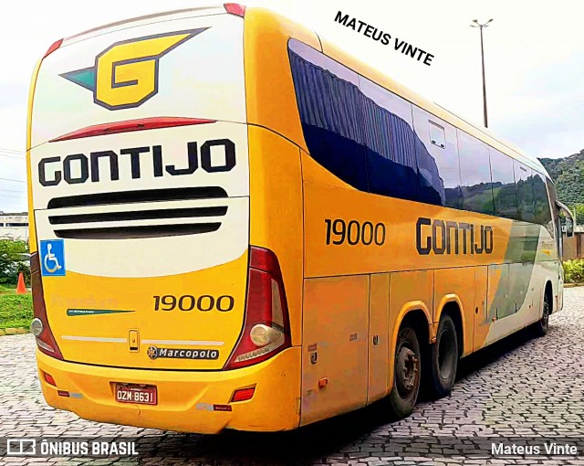 Empresa Gontijo de Transportes 19000 na cidade de Juiz de Fora, Minas Gerais, Brasil, por Mateus Vinte. Número da foto: #11820250.