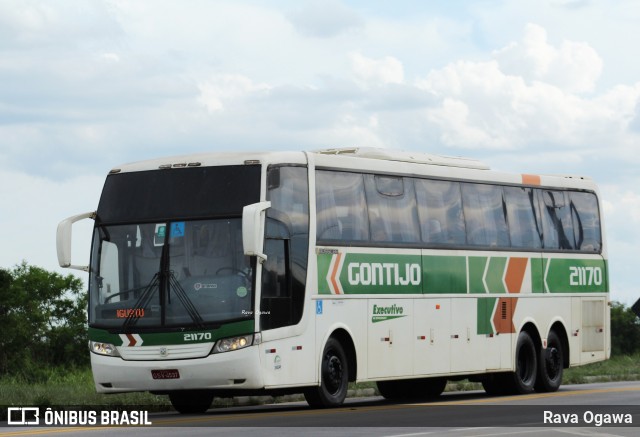 Empresa Gontijo de Transportes 21170 na cidade de Vitória da Conquista, Bahia, Brasil, por Rava Ogawa. ID da foto: 11821169.