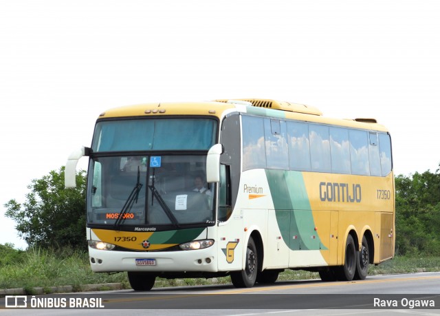 Empresa Gontijo de Transportes 17350 na cidade de Vitória da Conquista, Bahia, Brasil, por Rava Ogawa. ID da foto: 11821175.