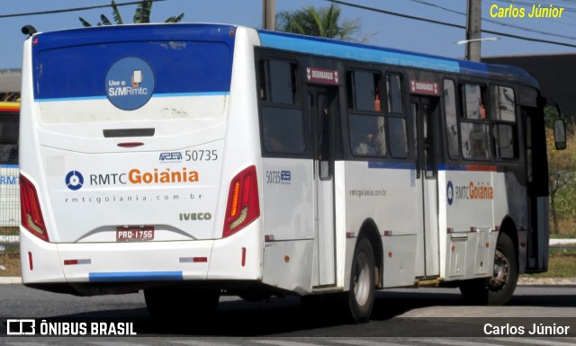 Rápido Araguaia 50735 na cidade de Aparecida de Goiânia, Goiás, Brasil, por Carlos Júnior. ID da foto: 11822806.