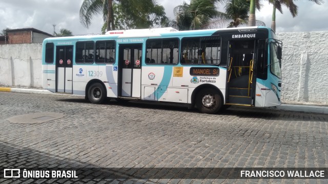Auto Viação São José 12309 na cidade de Fortaleza, Ceará, Brasil, por FRANCISCO WALLACE. Número da foto: #11820977.