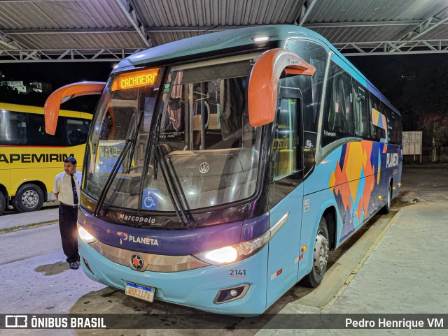 Planeta Transportes Rodoviários 2141 na cidade de Guarapari, Espírito Santo, Brasil, por Pedro Henrique VM. ID da foto: 11820161.