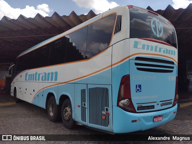 Emtram 4980 na cidade de Vitória da Conquista, Bahia, Brasil, por Alexandre  Magnus. Número da foto: #11821908.