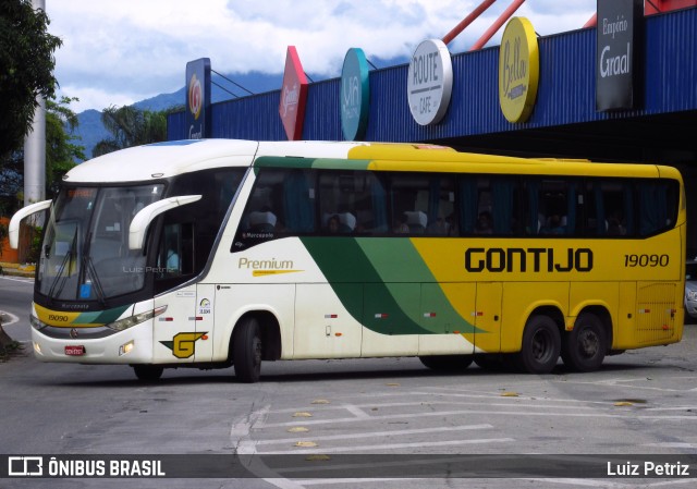 Empresa Gontijo de Transportes 19090 na cidade de Resende, Rio de Janeiro, Brasil, por Luiz Petriz. ID da foto: 11820494.