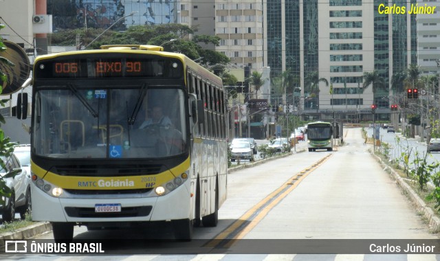 HP Transportes Coletivos 20474 na cidade de Goiânia, Goiás, Brasil, por Carlos Júnior. Número da foto: #11822507.