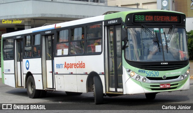 Rápido Araguaia 50520 na cidade de Aparecida de Goiânia, Goiás, Brasil, por Carlos Júnior. Número da foto: #11822601.