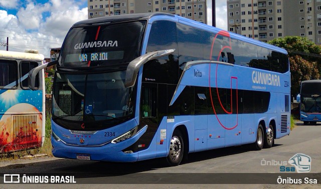 Expresso Guanabara 2334 na cidade de Salvador, Bahia, Brasil, por Ônibus Ssa. Número da foto: #11822578.
