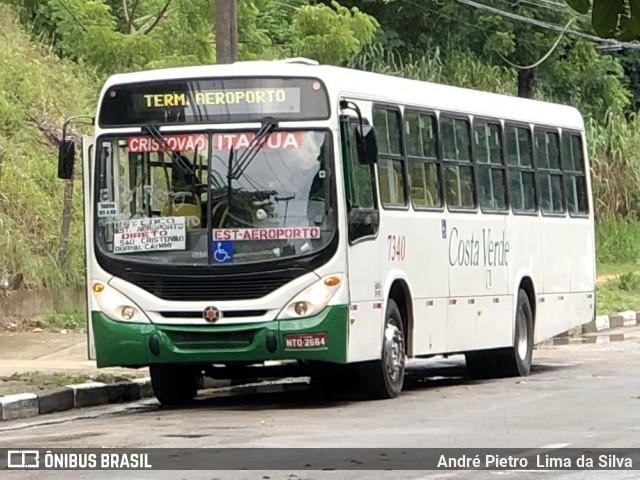 Empresa de Transportes Costa Verde 7340 na cidade de Lauro de Freitas, Bahia, Brasil, por André Pietro  Lima da Silva. Número da foto: #11819992.