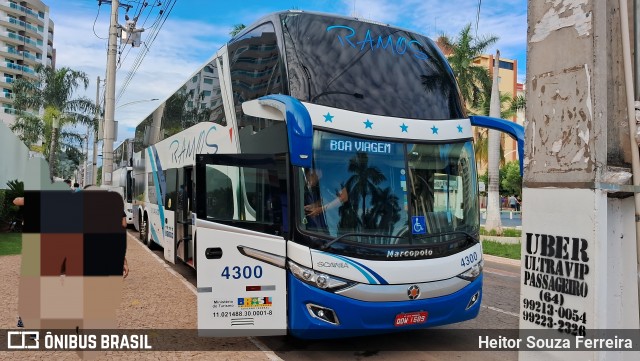 Ramos Turismo 4300 na cidade de Caldas Novas, Goiás, Brasil, por Heitor Souza Ferreira. ID da foto: 11821879.