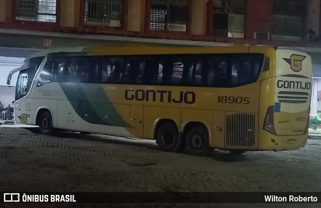 Empresa Gontijo de Transportes 18905 na cidade de Governador Valadares, Minas Gerais, Brasil, por Wilton Roberto. ID da foto: 11822614.