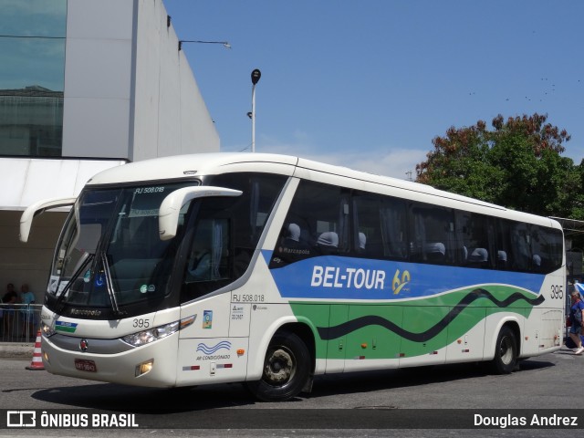 Bel-Tour Transportes e Turismo 395 na cidade de Rio de Janeiro, Rio de Janeiro, Brasil, por Douglas Andrez. Número da foto: #11820642.
