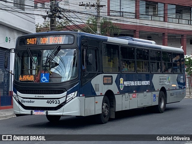 Urca Auto Ônibus 40933 na cidade de Belo Horizonte, Minas Gerais, Brasil, por Gabriel Oliveira. Número da foto: #11823596.