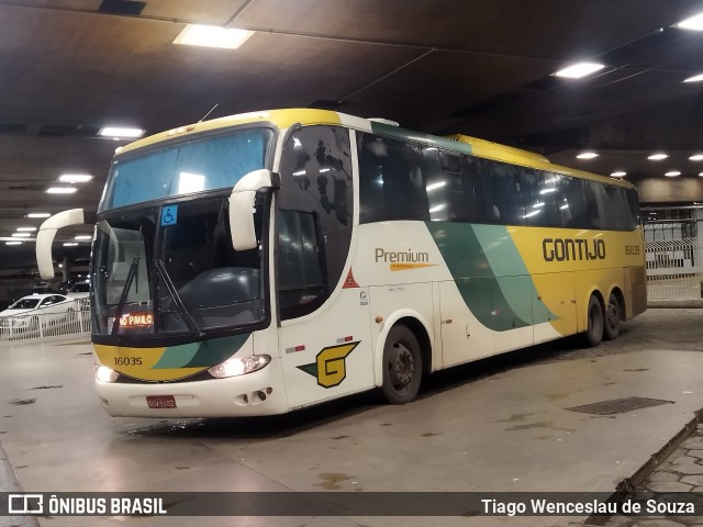 Empresa Gontijo de Transportes 16035 na cidade de Belo Horizonte, Minas Gerais, Brasil, por Tiago Wenceslau de Souza. ID da foto: 11822192.