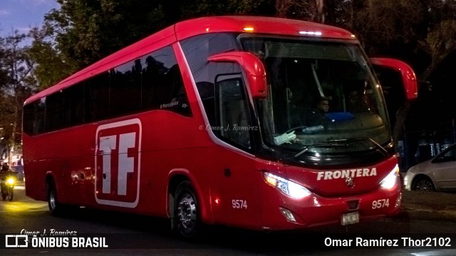 Transportes Frontera 9574 na cidade de Gustavo A. Madero, Ciudad de México, México, por Omar Ramírez Thor2102. Número da foto: #11821470.