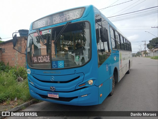 Serramar Transporte Coletivo 14301 na cidade de Serra, Espírito Santo, Brasil, por Danilo Moraes. Número da foto: #11822046.