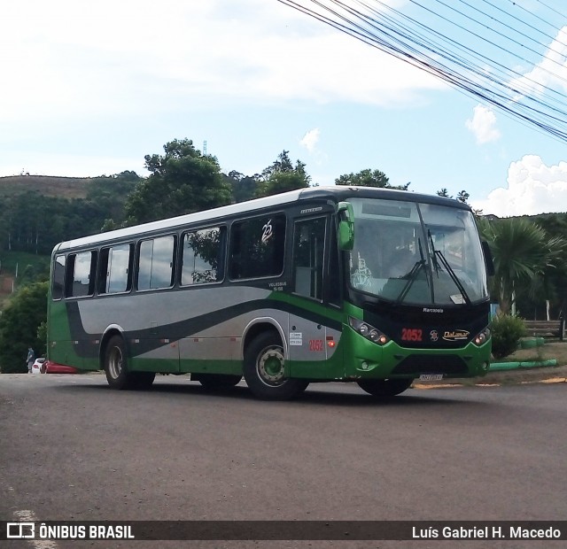 Dalamar Fretamento e Turismo 2052 na cidade de Seara, Santa Catarina, Brasil, por Luís Gabriel H. Macedo. ID da foto: 11820159.