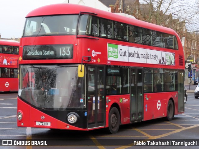 Abellio London Bus Company LT161 na cidade de London, Greater London, Inglaterra, por Fábio Takahashi Tanniguchi. ID da foto: 11821886.