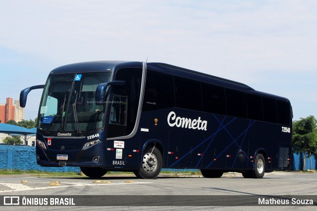 Viação Cometa 721548 na cidade de São Paulo, São Paulo, Brasil, por Matheus Souza. Número da foto: #11823473.