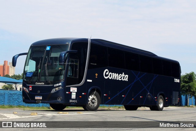 Viação Cometa 721548 na cidade de São Paulo, São Paulo, Brasil, por Matheus Souza. ID da foto: 11823473.