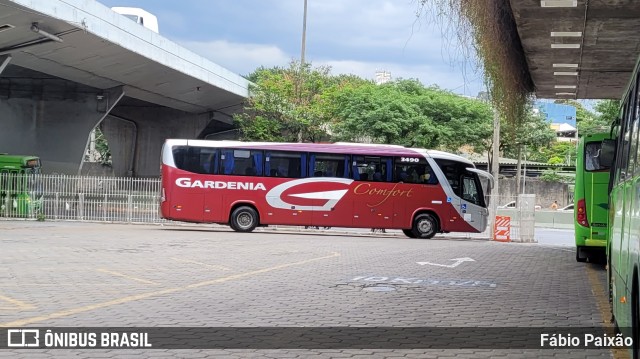 Expresso Gardenia 3490 na cidade de Belo Horizonte, Minas Gerais, Brasil, por Fábio Paixão. ID da foto: 11821958.