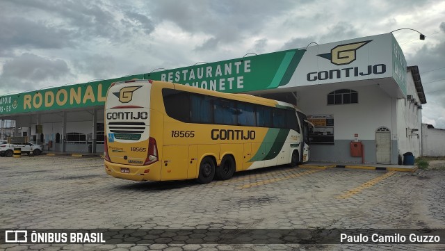 Empresa Gontijo de Transportes 18565 na cidade de São Mateus, Espírito Santo, Brasil, por Paulo Camilo Guzzo. Número da foto: #11821855.