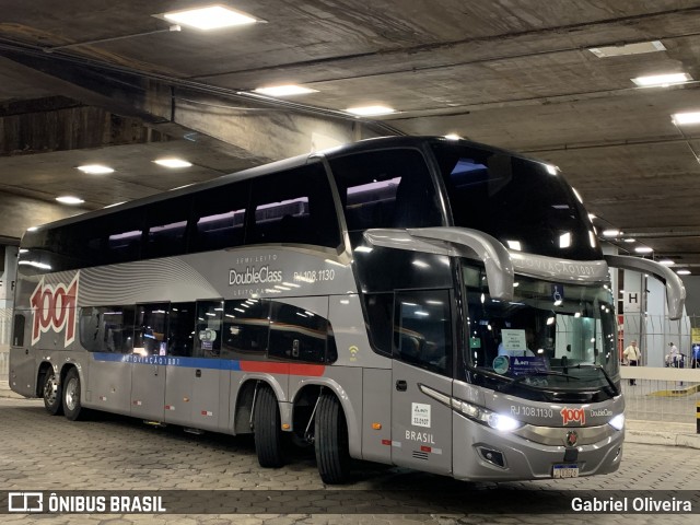 Auto Viação 1001 RJ 108.1130 na cidade de Belo Horizonte, Minas Gerais, Brasil, por Gabriel Oliveira. Número da foto: #11823418.