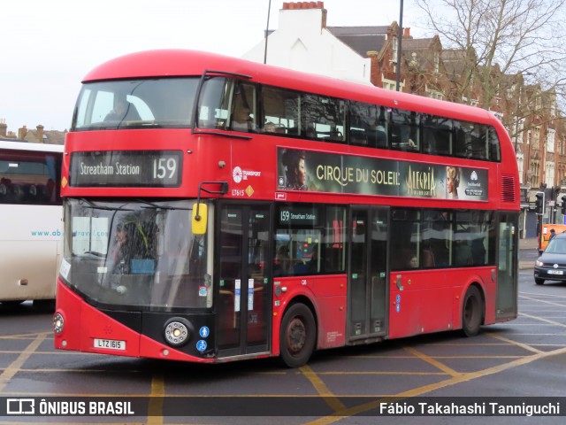 Abellio London Bus Company LT615 na cidade de London, Greater London, Inglaterra, por Fábio Takahashi Tanniguchi. ID da foto: 11821889.