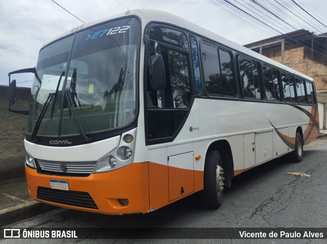 Ônibus Particulares 27122 na cidade de Ibirité, Minas Gerais, Brasil, por Vicente de Paulo Alves. ID da foto: 11821711.