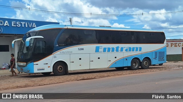 Emtram 5200 na cidade de Barra da Estiva, Bahia, Brasil, por Flávio  Santos. Número da foto: #11819999.