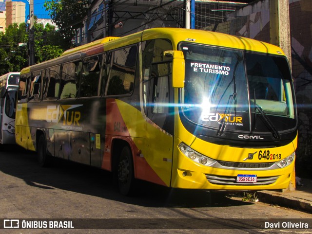 Edtur Fretamento e Turismo 6482018 na cidade de Fortaleza, Ceará, Brasil, por Davi Oliveira. ID da foto: 11823175.