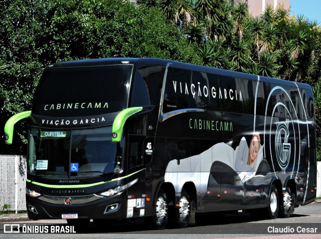Viação Garcia 86105 na cidade de Curitiba, Paraná, Brasil, por Claudio Cesar. Número da foto: #11824949.