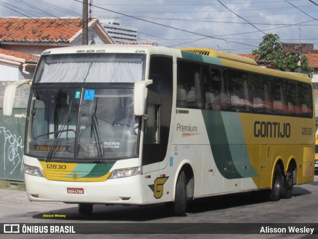 Empresa Gontijo de Transportes 12830 na cidade de Fortaleza, Ceará, Brasil, por Alisson Wesley. ID da foto: 11825009.