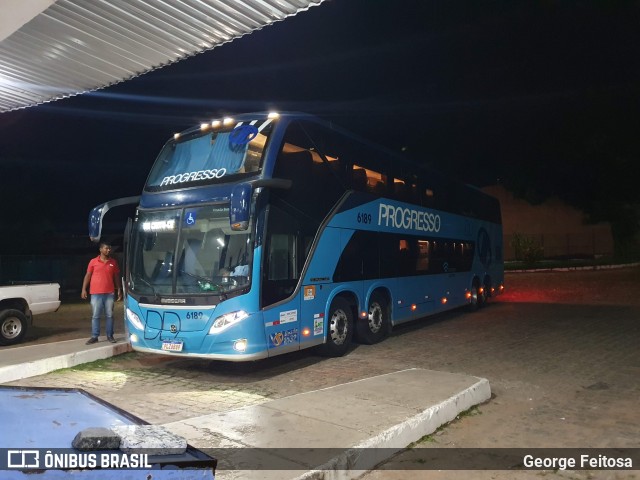 Auto Viação Progresso 6189 na cidade de Crato, Ceará, Brasil, por George Feitosa. ID da foto: 11823986.