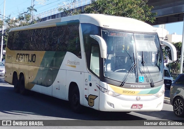 Empresa Gontijo de Transportes 18950 na cidade de Salvador, Bahia, Brasil, por Itamar dos Santos. ID da foto: 11824107.