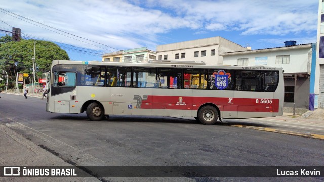 Auto Viação Transcap 8 5605 na cidade de São Paulo, São Paulo, Brasil, por Lucas Kevin. ID da foto: 11825451.