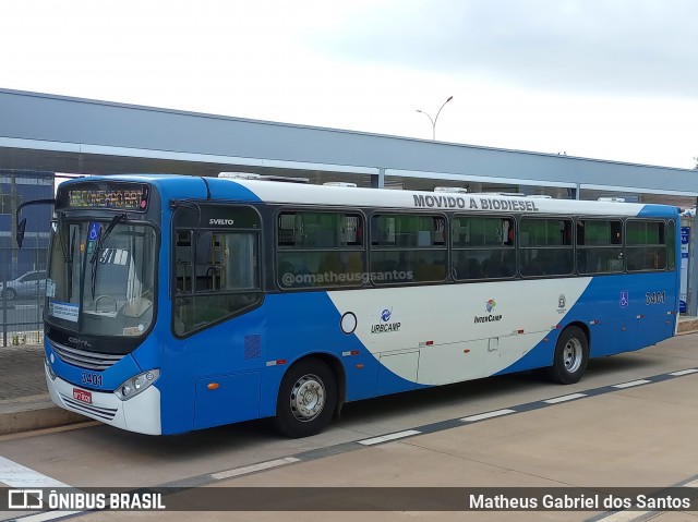 VB Transportes e Turismo 3401 na cidade de Campinas, São Paulo, Brasil, por Matheus Gabriel dos Santos. Número da foto: #11823854.