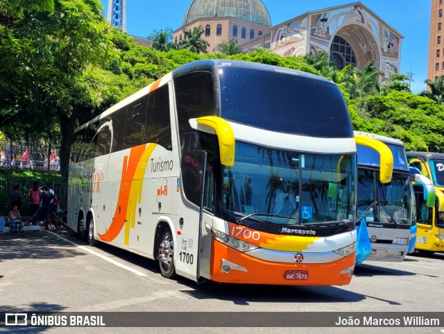 Starline Turismo 1700 na cidade de Aparecida, São Paulo, Brasil, por João Marcos William. ID da foto: 11825959.