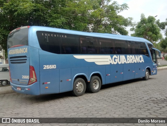 Viação Águia Branca 26610 na cidade de Aracruz, Espírito Santo, Brasil, por Danilo Moraes. ID da foto: 11824289.