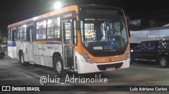 Cidade Alta Transportes 1.247 na cidade de Paulista, Pernambuco, Brasil, por Luiz Adriano Carlos. Número da foto: #11824193.