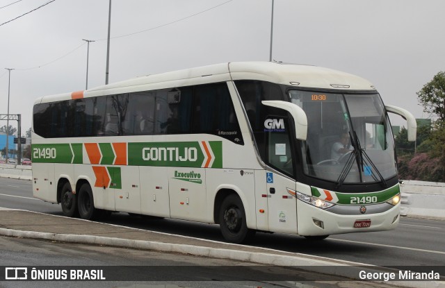 Empresa Gontijo de Transportes 21490 na cidade de São Paulo, São Paulo, Brasil, por George Miranda. ID da foto: 11825085.