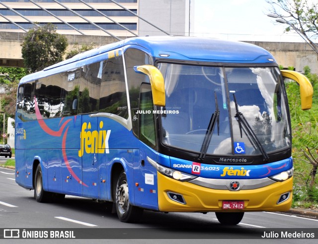 Rápido Expresso Fênix Viação 34025 na cidade de Campinas, São Paulo, Brasil, por Julio Medeiros. Número da foto: #11824914.