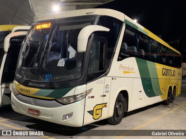 Empresa Gontijo de Transportes 19070 na cidade de Belo Horizonte, Minas Gerais, Brasil, por Gabriel Oliveira. Número da foto: #11823683.