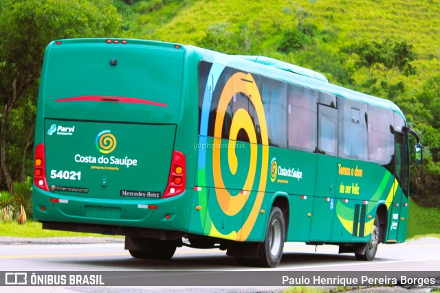 Parvi Transportes 54021 na cidade de Barra do Piraí, Rio de Janeiro, Brasil, por Paulo Henrique Pereira Borges. Número da foto: #11825851.