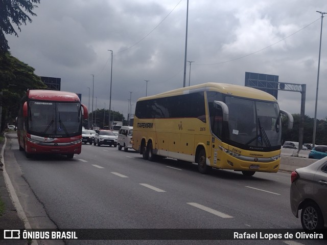 Viação Nova Itapemirim 20676 na cidade de São Paulo, São Paulo, Brasil, por Rafael Lopes de Oliveira. Número da foto: #11823978.
