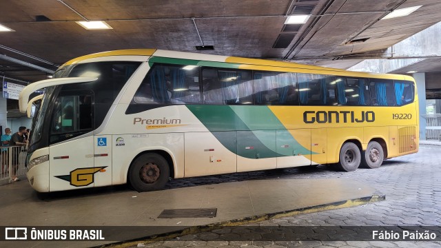 Empresa Gontijo de Transportes 19220 na cidade de Belo Horizonte, Minas Gerais, Brasil, por Fábio Paixão. ID da foto: 11826817.