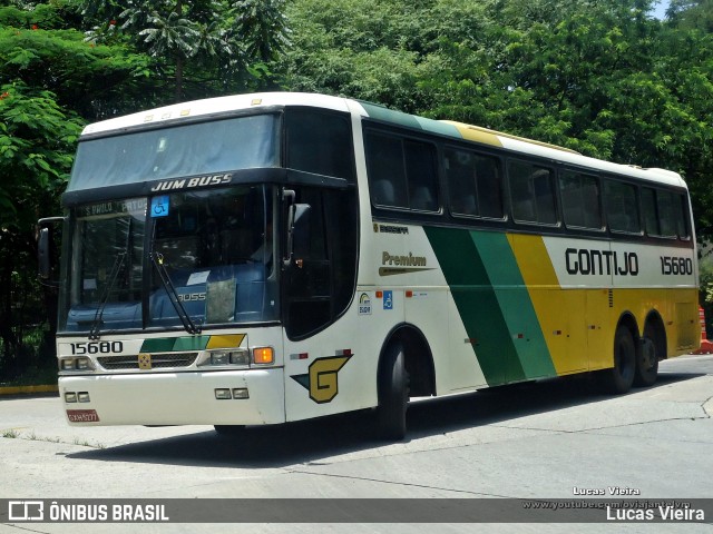 Empresa Gontijo de Transportes 15680 na cidade de São Paulo, São Paulo, Brasil, por Lucas Vieira. ID da foto: 11827813.